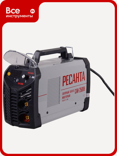 Изображение товара Сварочный, Ресанта, инвертор Ресанта САИ 250 ПН 65/21, рабочей зоны, Хорошая