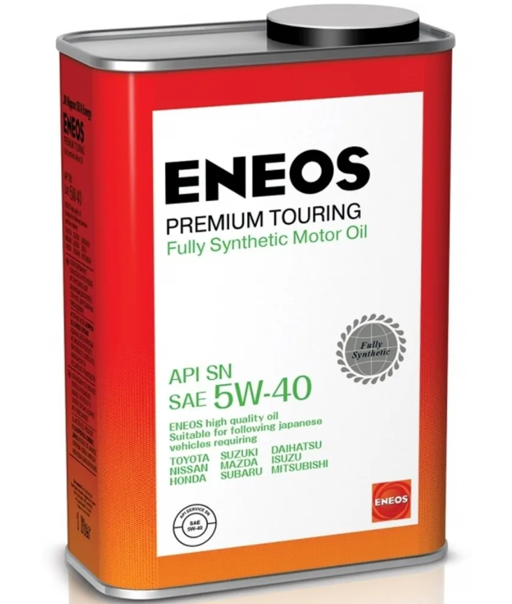 Масло моторное ENEOS Premium Touring SN 5W-40 синтетическое 1 л
