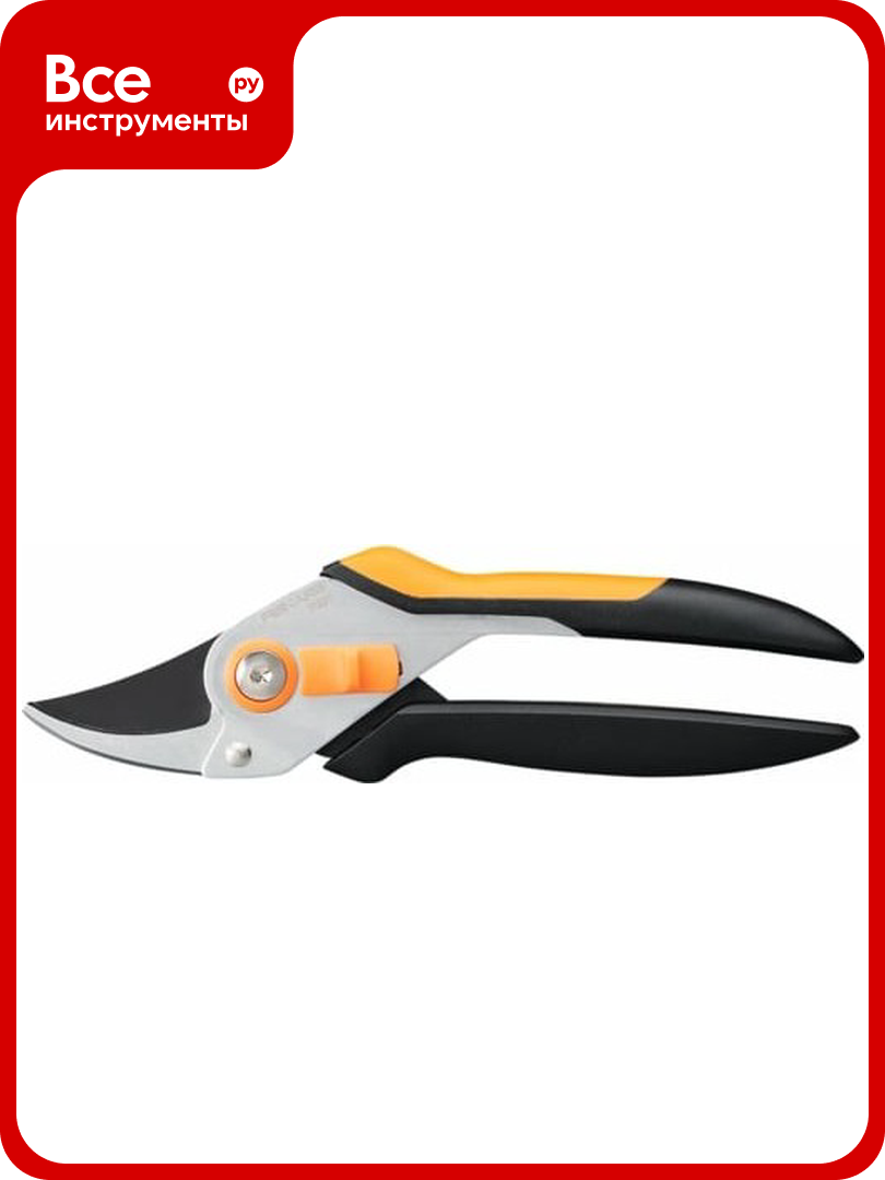 Плоскостной металлический секатор Fiskars Solid P331 1057163
