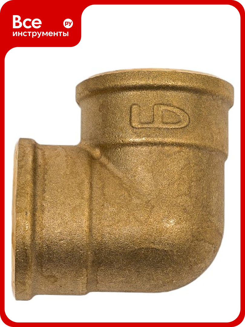 Уголок LD PRIDE 3 4  вн вн латунь 550002