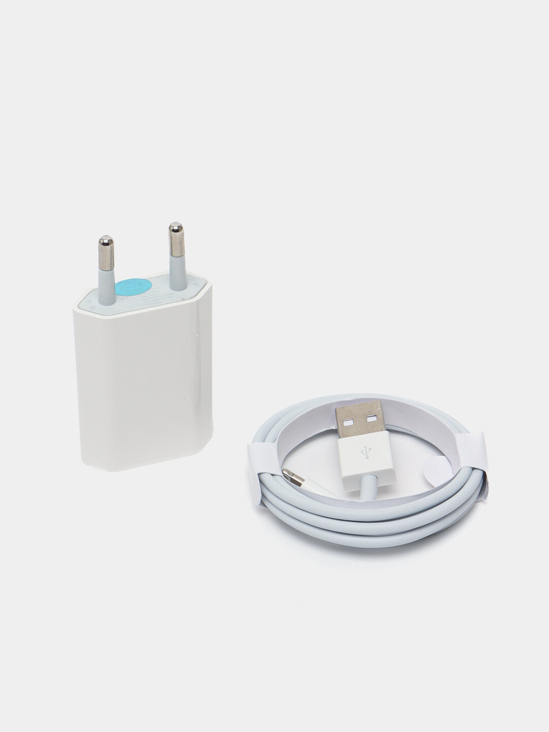 Зарядное устройство Apple A1400, для iPhone XS Max/XS/X/8/7/SE, Lightning, ударопрочный — фото 1