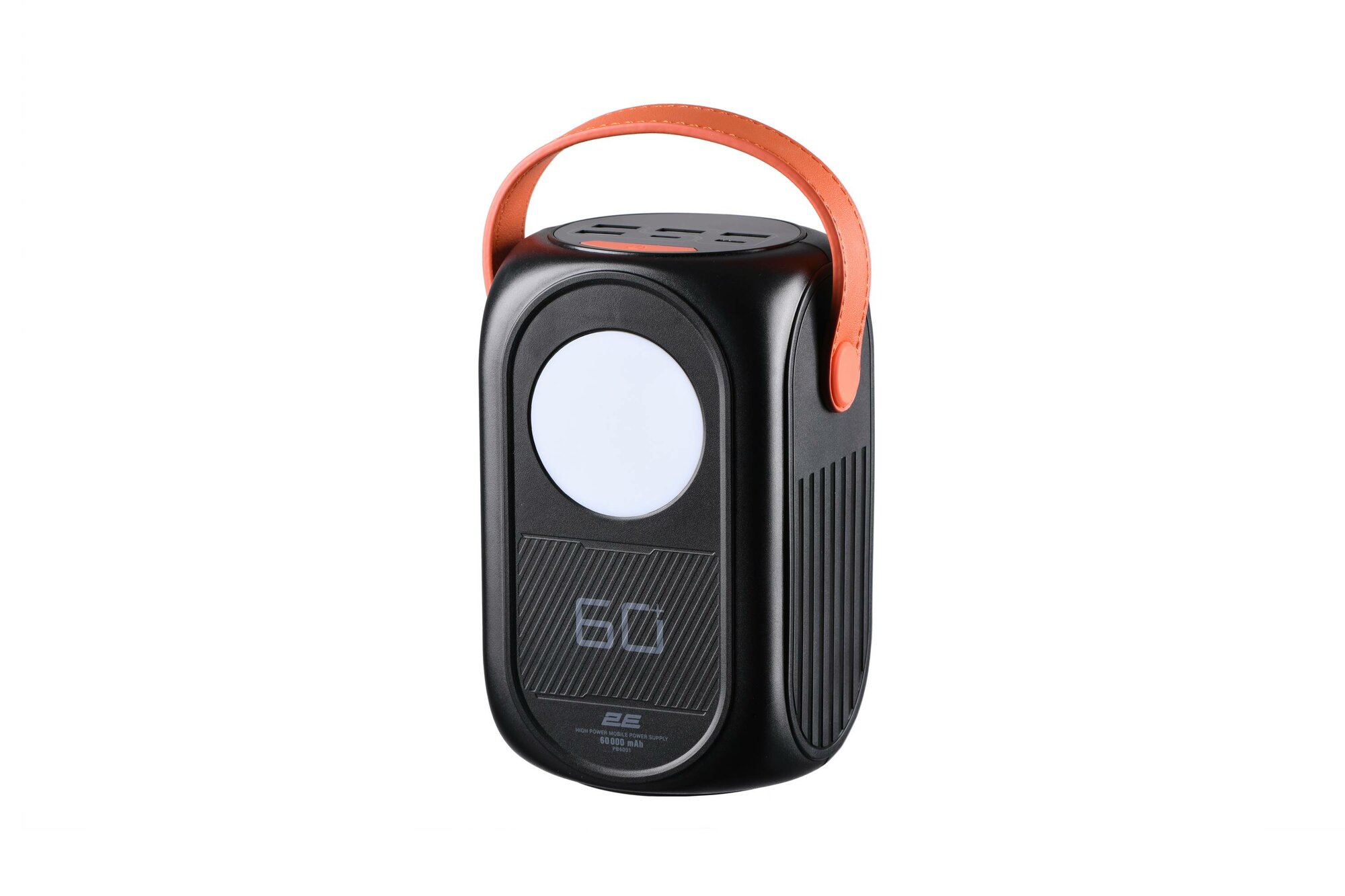 Портативное зарядное устройство 2E Travel, 60000 mAh, PD, Black