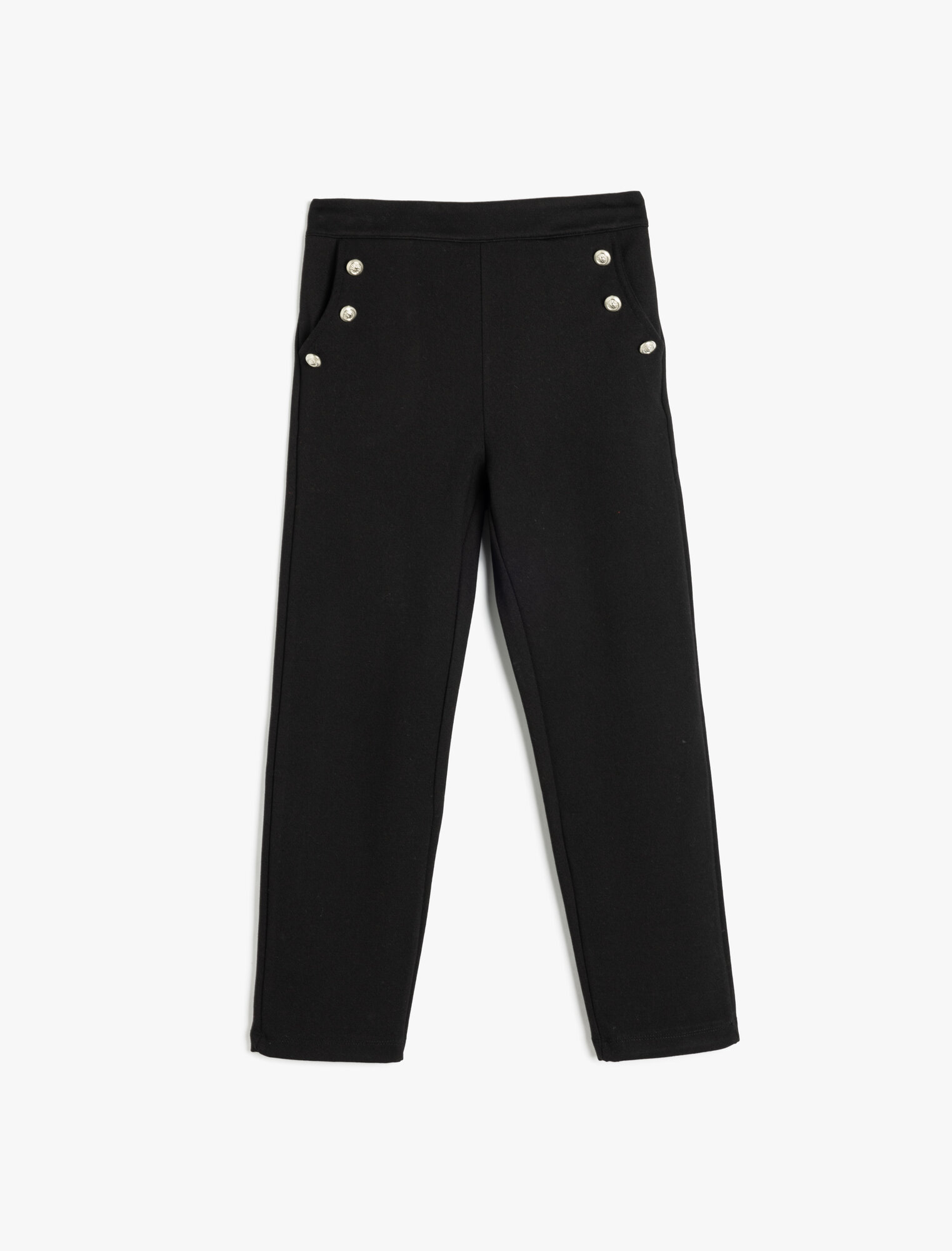 Брюки школьные KOTON размер 6-7 лет черный