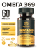 Омега 3-6-9 MISHIDO OMEGA 60 капсул с маслом авокадо, рыбий жир д...