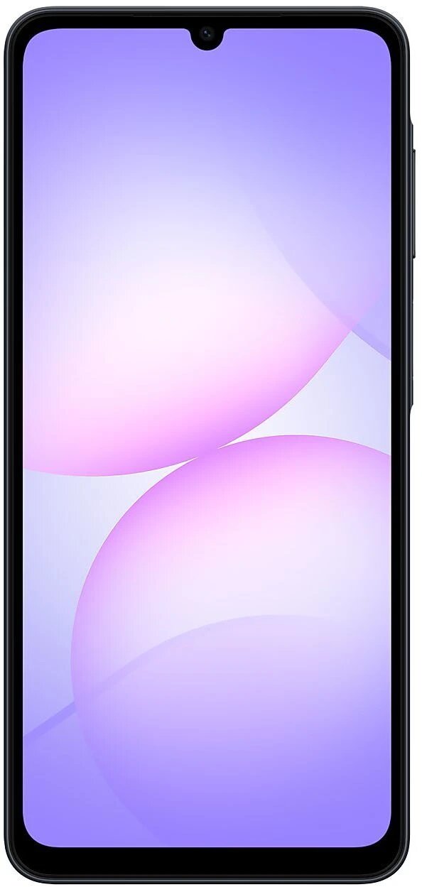 Смартфон Samsung Galaxy A07 6/128GB, экран 6,7", IP54, черный — фото 1
