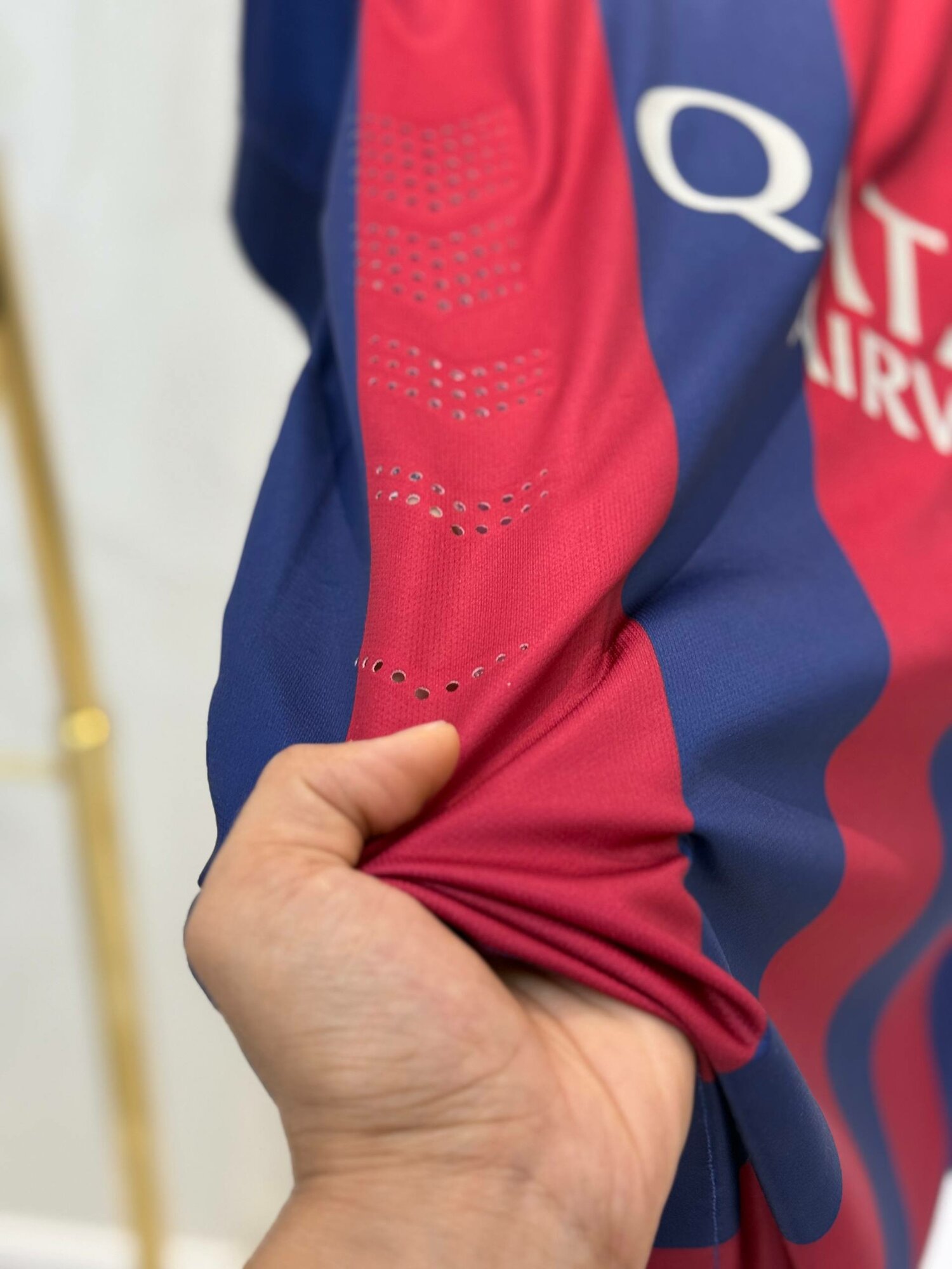 Футболка "Neymar Jr", реплика, FC Barcelona, мужская, стиль "Барселона" — фото 1
