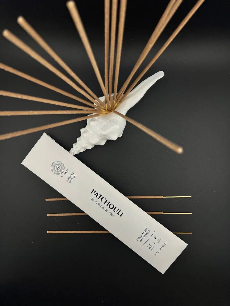 Благовония палочки AROMA MOOD "Пачули", Аромапалочки Премиум, ручная работа — фото 1
