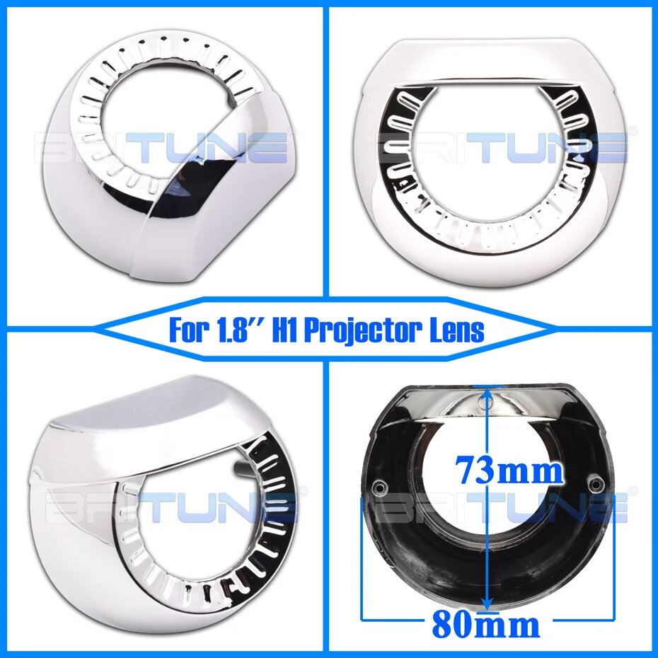 Кожухи для проекторов 18/20 дюймов модифицированные линзы ангельских глаз пылезащитные линзы аксессуары для светильник р «сделай сам» 002