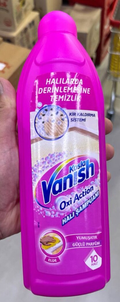 Шампунь для ковров Vanish, чистящее средство, 850 мл, эффективная уборка