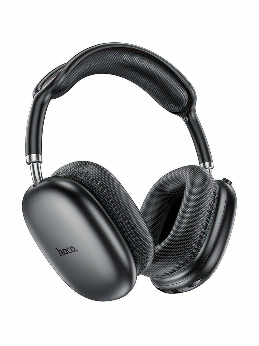 Наушники Hoco W35 Air Triumph Black, 3.5 мм, Bluetooth, 98 дБ.