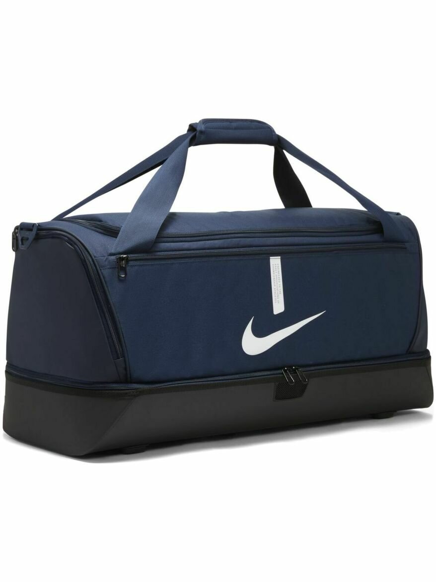 Сумка спортивная NIKE, 30х30х64 см, синий, черный — фото 1