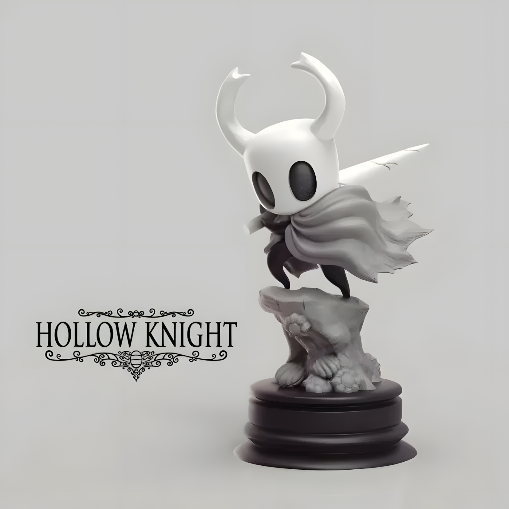Фигурка Hollow Knight - Рыцарь (12см) / Полый Рыцарь / Маленький Рыцарь