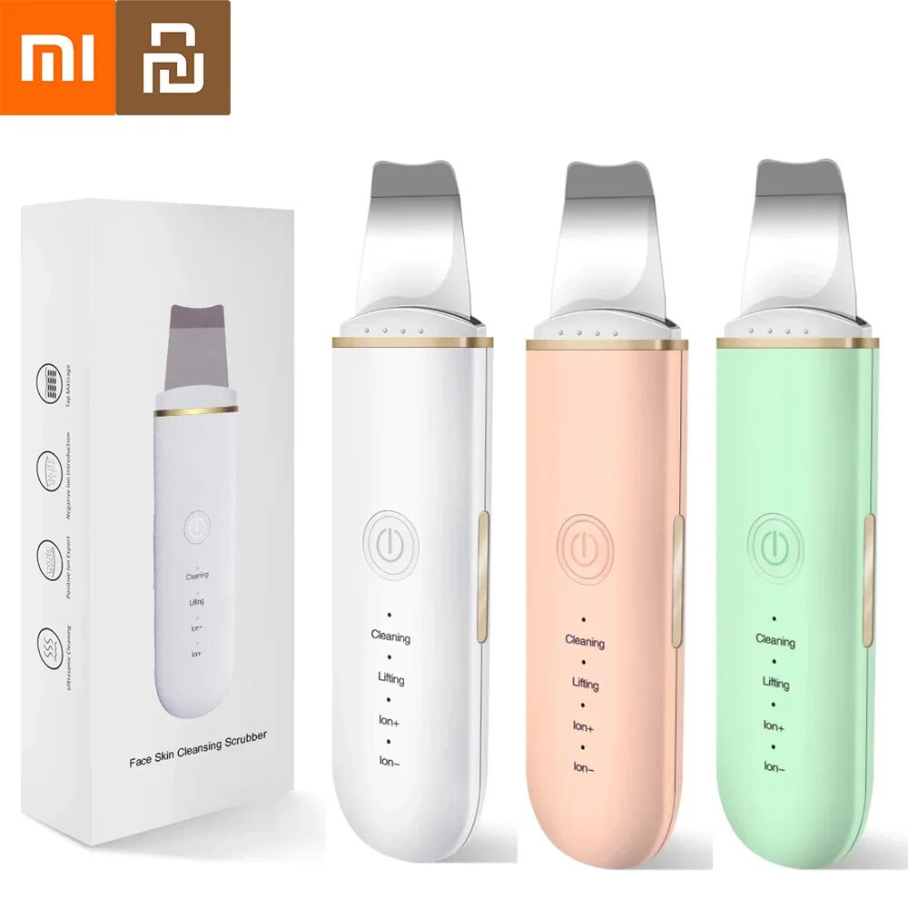 Картинки Xiaomi Ultrasonic Skin Scrubber, Pink