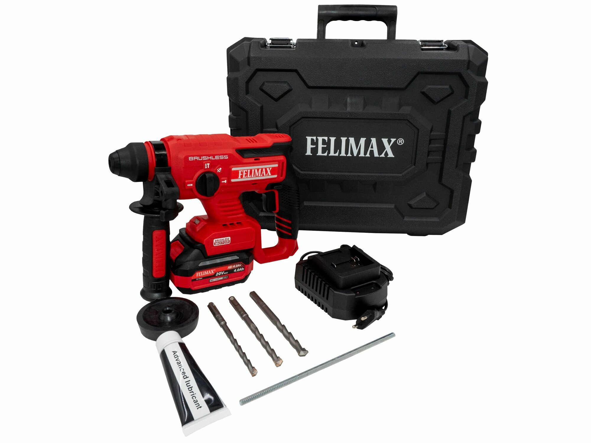Перфоратор Felimax ПА-22 SDS-plus Li-Ion бесщёточный 20В