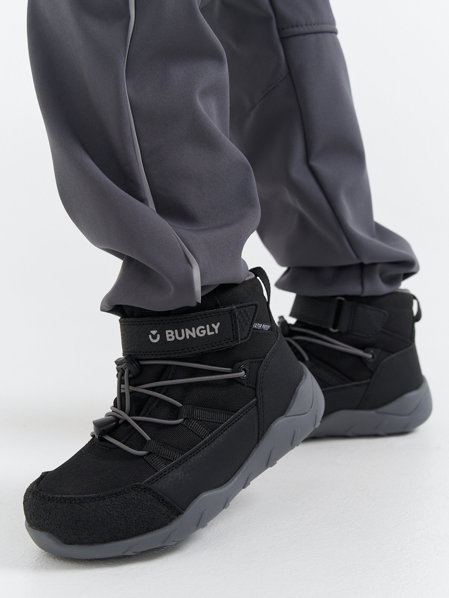 Ботинки хайкеры BUNGLY Осень-Зима 2025 размер 34 черный