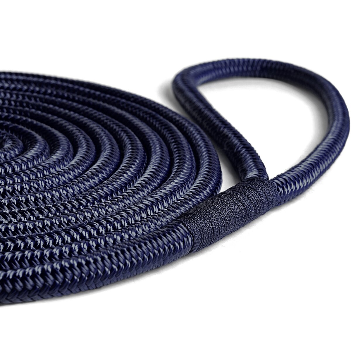 Шнур плетеный швартовый Sail Master DOCK CORD с огоном (полиэстер) (120 120 120 1 800 14 9 3 600 пакет тёмно-синий)