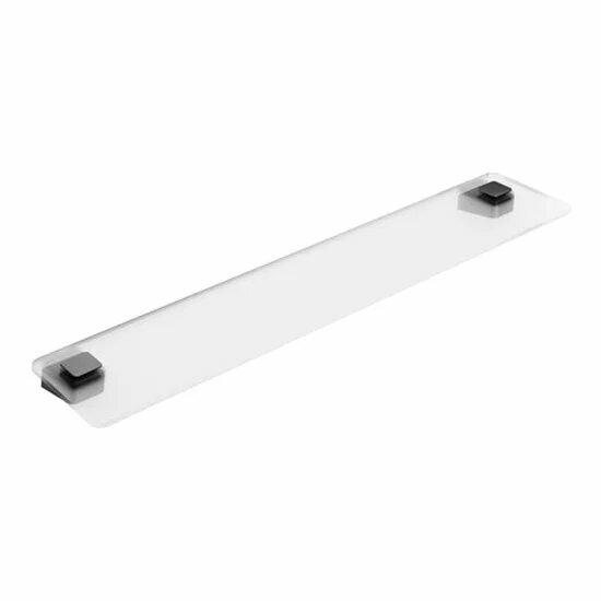 Полка Ravak 10° TD 500.20 60 см прямая стеклянная черная глянцевая полка для ванной