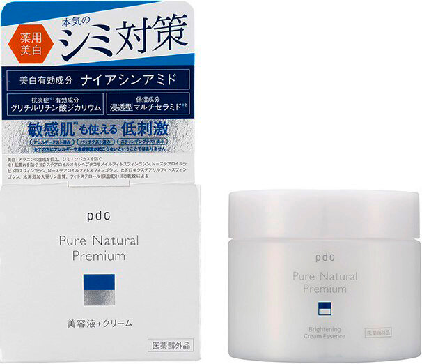 PDC Pure Natural Premium Brightening Cream Essence Премиальный натуральный отбеливающий крем-эссенция 100г.