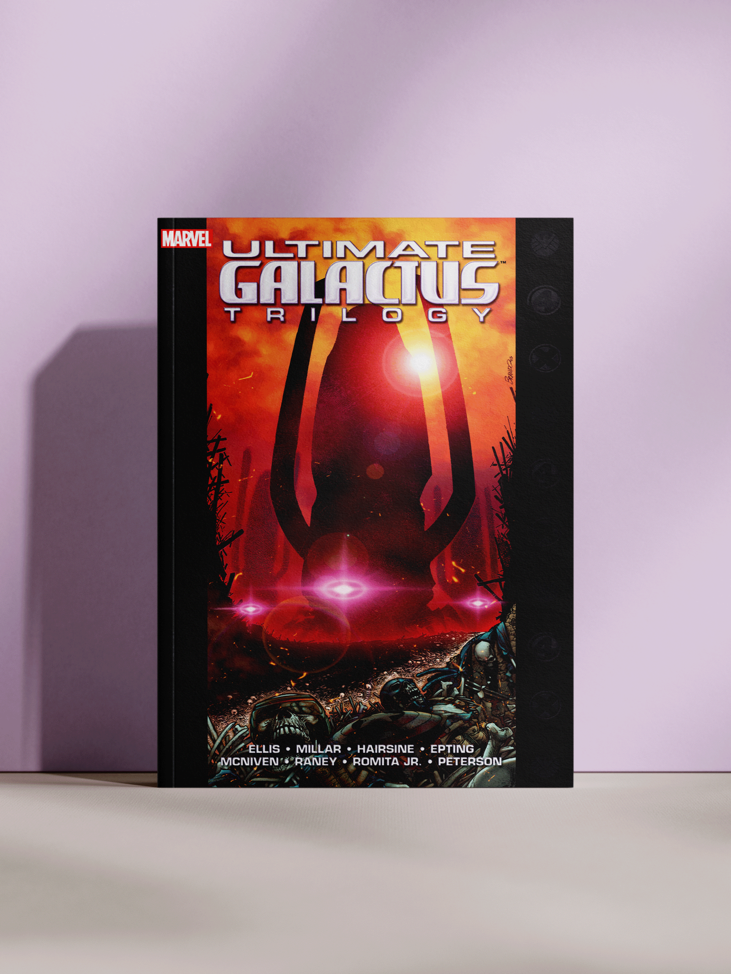 Книга "Ultimate Galactus Trilogy", трилогия Альтимейт Галактус