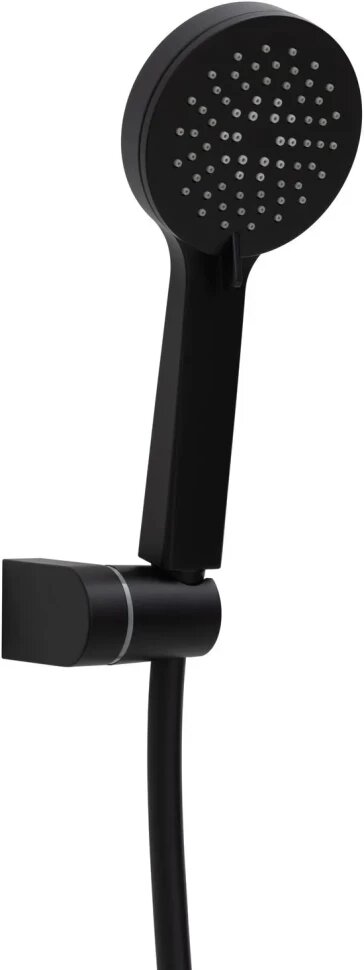 Душевой гарнитур Allen Brau Eclipse 5. E1005-31 3 режима черный матовый