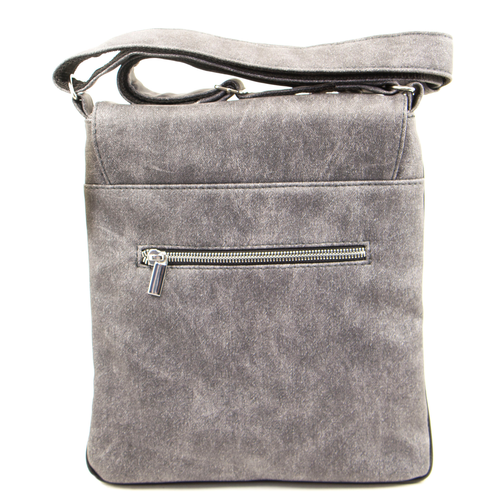 Сумка планшет SKIFFHAT, фактура гладкая, серый — фото 1