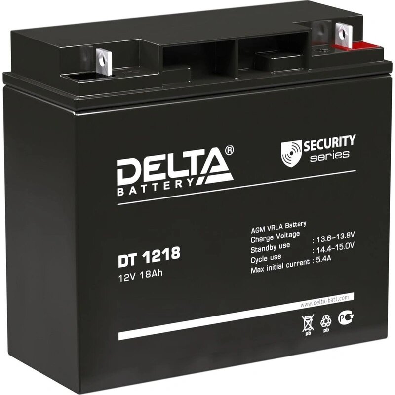 Батарея для ИБП Delta DT 1218 12/18 В/Ач 181х76х168