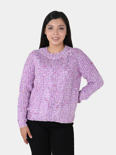 Джемпер , размер One Size, сиреневый