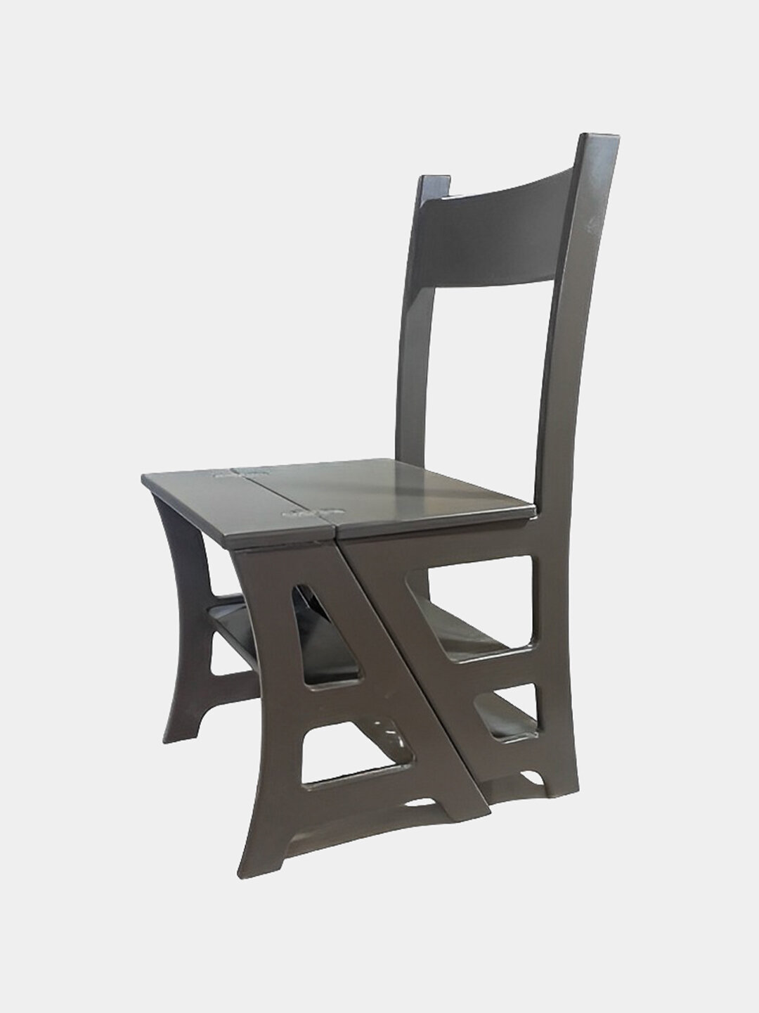 Стул-стремянка трансформер для дома и кухни, универсальный стул-трансформер из дерева, стремянка для интерьера