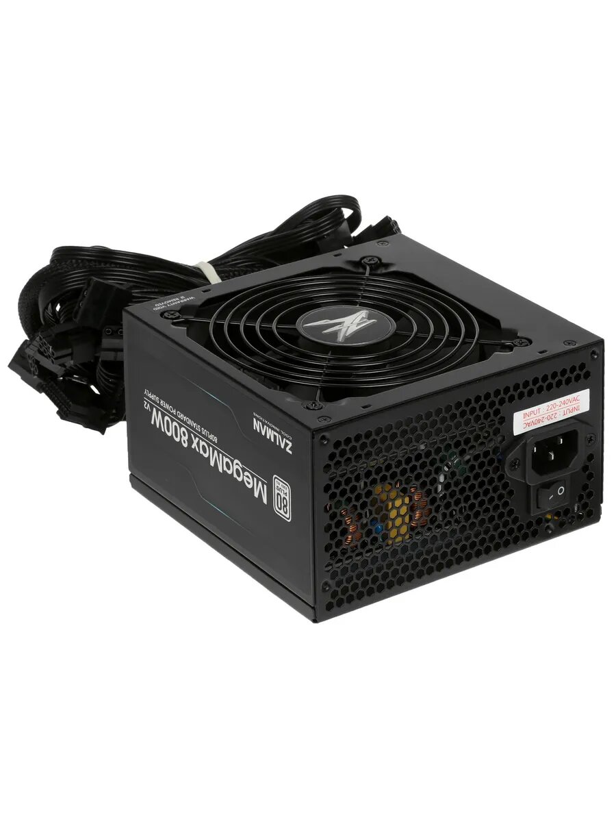 Блок питания 800W ZM800-TXII 20+4 pin, 4+4 pin CPU, 8 SATA
