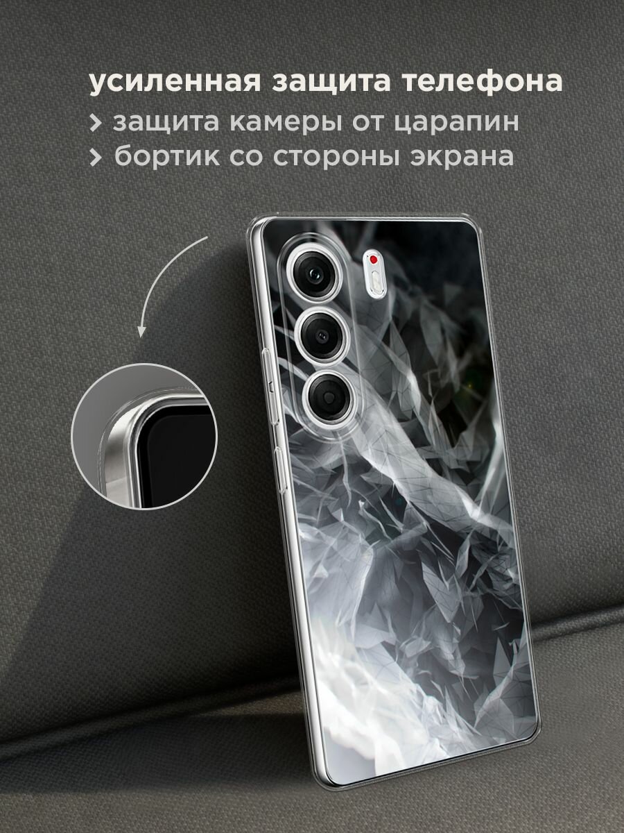 Чехол на Tecno Camon 40 Pro 5G / Текно Камон 40 Про 5G с принтом "Абстракция 9" — фото 1