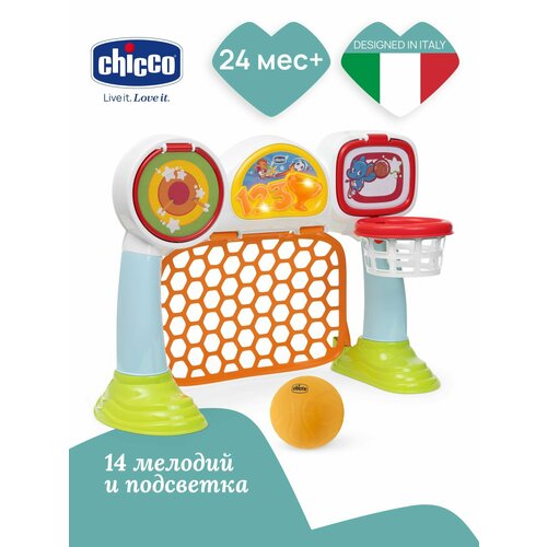 Игрушка развивающая спортивная Chicco Набор для боулинга MonKey Strike для детей от 15 до 5 лет 5759₽