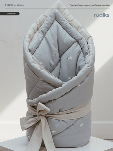 Изображение товара Конверт на выписку для новорожденных Rudiks / Конверт на выписку весна