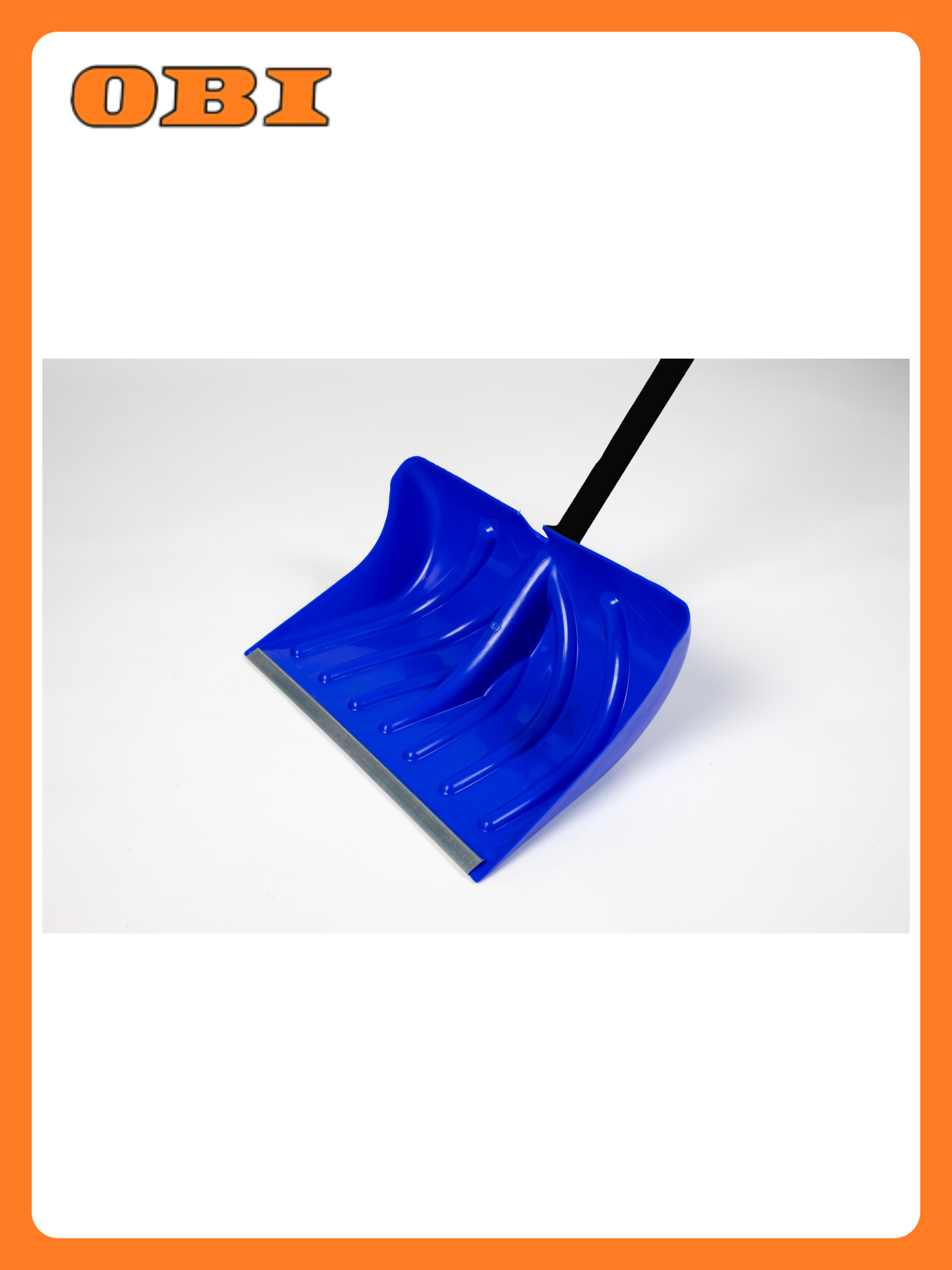 Лопата зимняя Заря №2 Премиум 130см