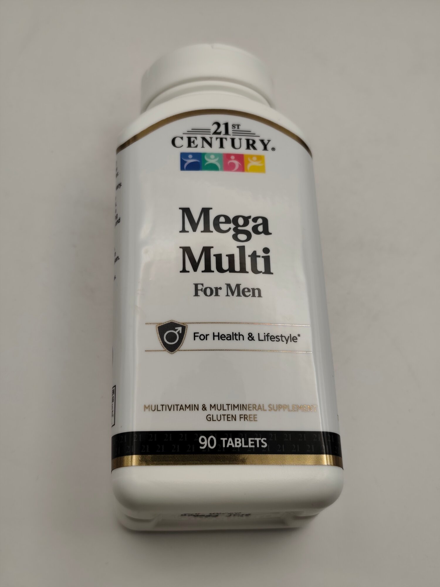 21st Century, Mega Multi, мультивитамины для мужчин, 90 таблеток — фото 1