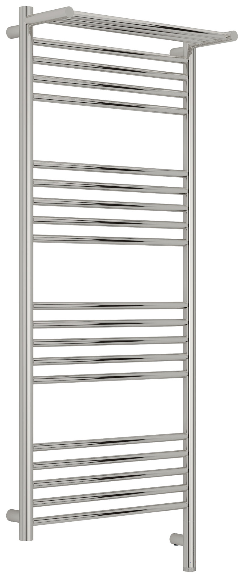 Электрический полотенцесушитель Сунержа Богема 3.1 с полкой 1200х500 МЭМ Пр. Без покрытия арт. 00-6007-1250