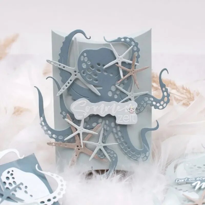 Металлические штампы для скрапбукинга морская звезда