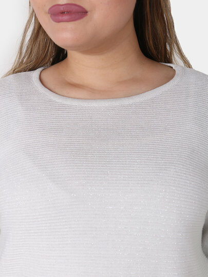 Свитер , размер OneSize, белый — фото 1