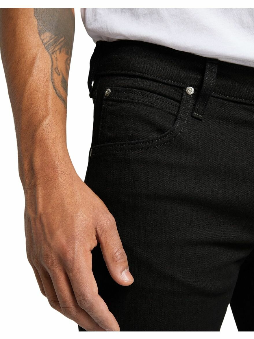 Джинсы классические Lee Men Daren Zip Fly Jeans, размер 32/32, черный — фото 1