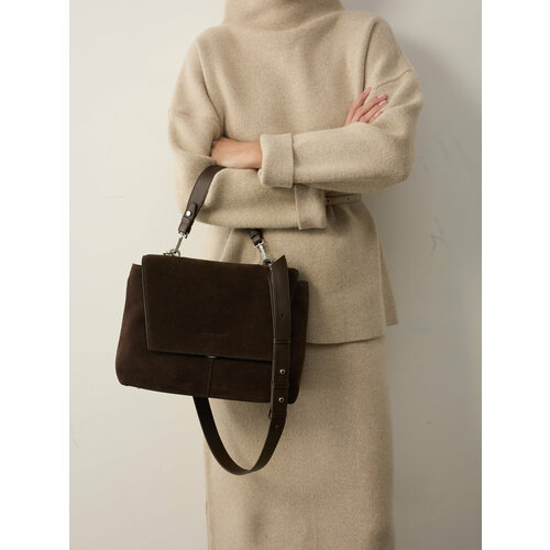 Сумка сэтчел Afina тауп 23241₽