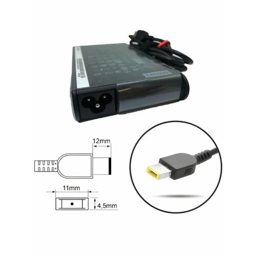 Зарядное устройство для ноутбука Lenovo Legion 5 15ARH05 20V - 85A Штекер прямоугольный 170 Вт Slim Round 11528₽