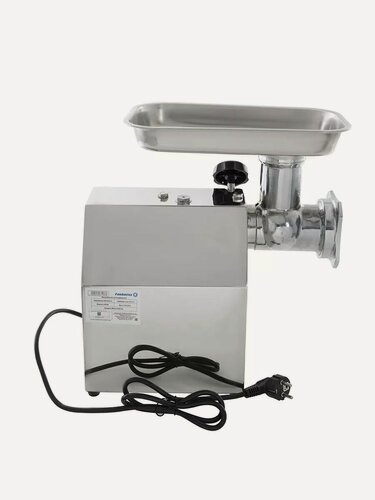 Изображение товара Мясорубка Foodatlas KY-12 Eco, 850 Вт, нержавеющая сталь, серебристый