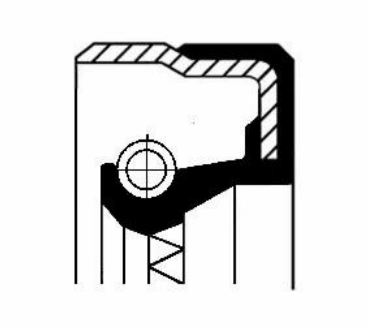 Сальник дифференциала CORTECO 01020317B 44x67x10 мм, BMW 1 E81, E87, 3 E46, E90, 5 E39, E60, 7 E65, X3 E83, X5 E53 95-