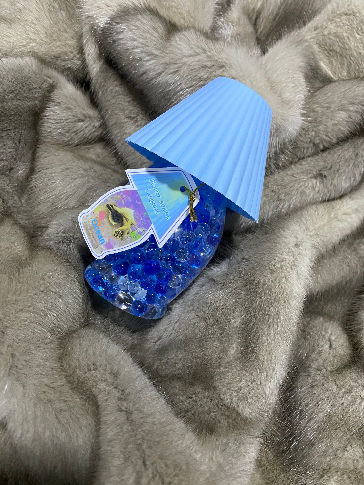 Светильник-аромашарики, ручной режим, гелевая форма, для уюта дома, безопасно для детей и животных