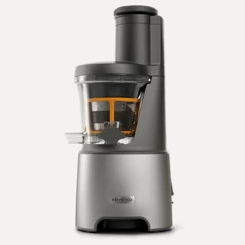 Изображение товара Соковыжималка шнековая Kenwood JMP85.000SI, 230 Вт, 0.6 л емкость для сока, 1 л емкость для жмыха, серебристый