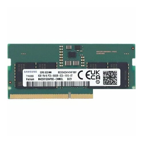 Оперативная память Samsung 8ГБ DDR5 SODIMM 5600 МГц M425R1GB4PB0-CWM0L 2188₽