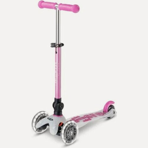 Изображение товара Самокат Micro Mini Deluxe Orion LED складной, розовый