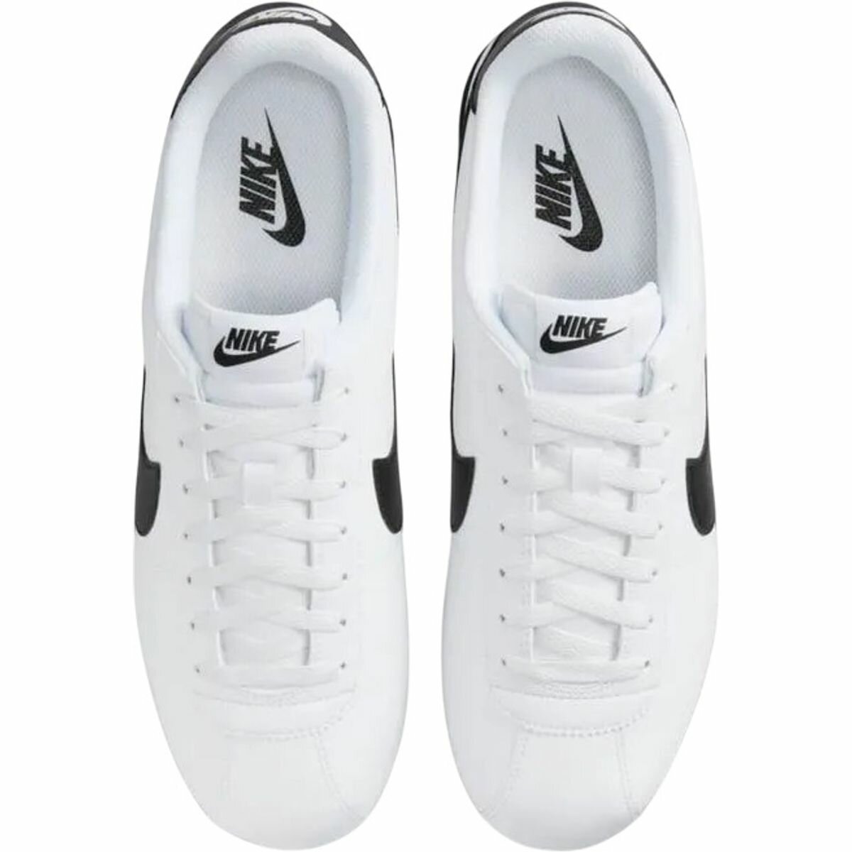 Кроссовки NIKE Cortez, полнота F, размер 8 US, белый — фото 1