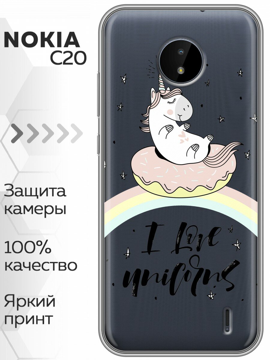 Чехол для Nokia C20, Нокиа С20
