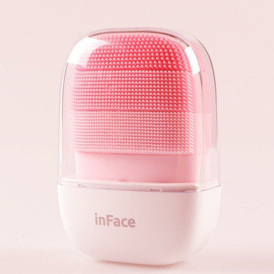 Ультразвуковой прибор для чистки Xiaomi Mijia inface Electric Pore Cleaning-розовый