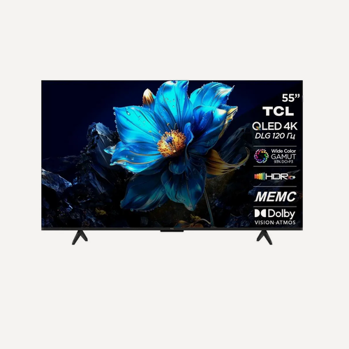 Изображение товара Телевизор TCL 55P7K (55P7K) 55" 3840 x 2160 4K Ultra HD QLED черный, WiFi, Smart TV (RUS) HDR, Google Assistant